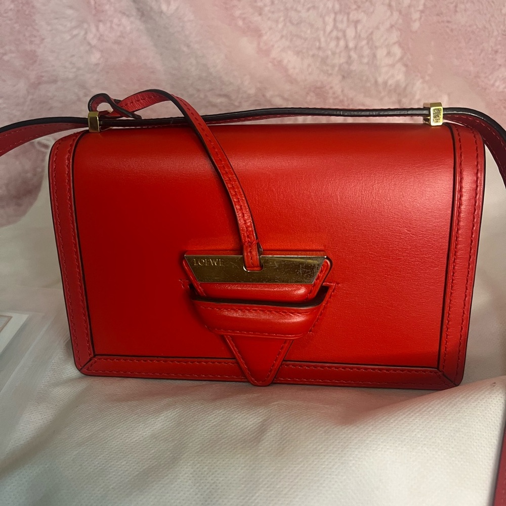 Loewe Barcelona Red small Crossbody Bag